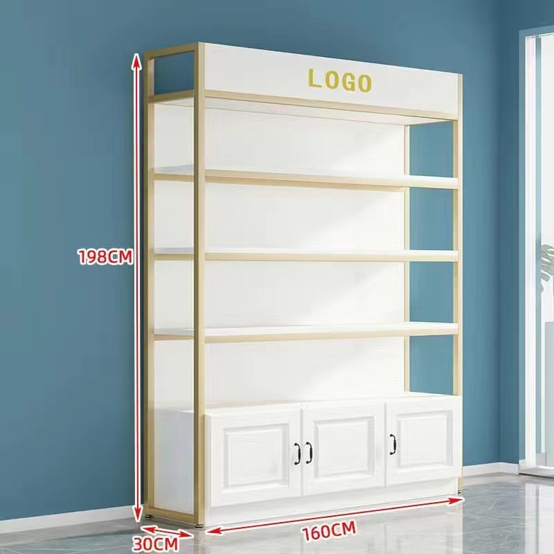 Estante de exhibición de múltiples capas de Arte de uñas de almacenamiento de rack salón de belleza producto vitrina cuidado de la piel cosméticos vitrina