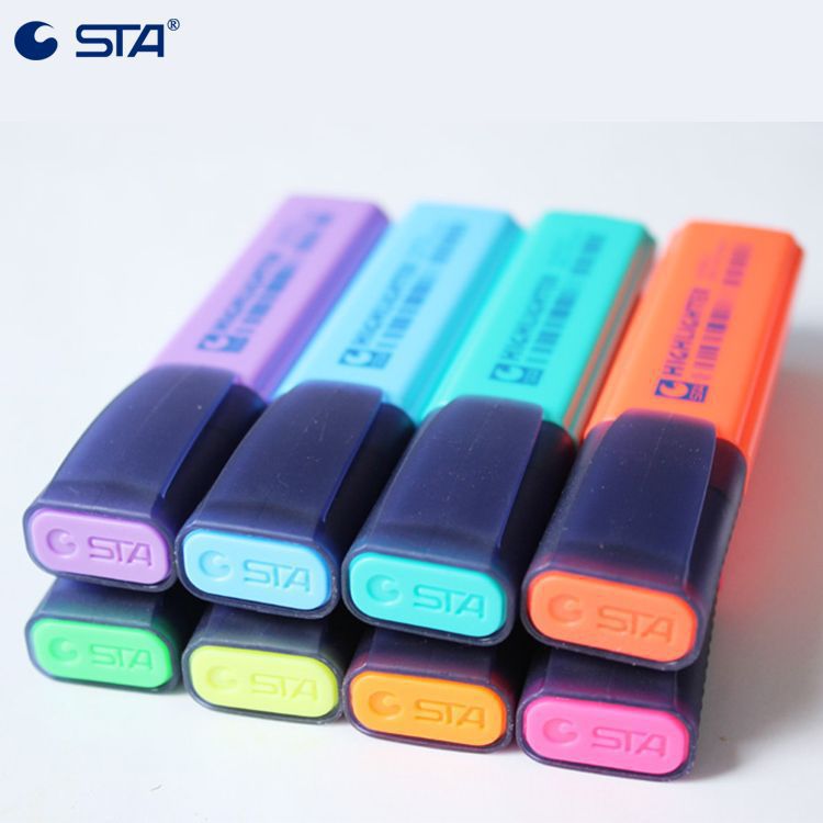 Marca fluorescente de la Oficina de la pluma del marcador de STA 8340 para la pluma fluorescente del estudiante del diario