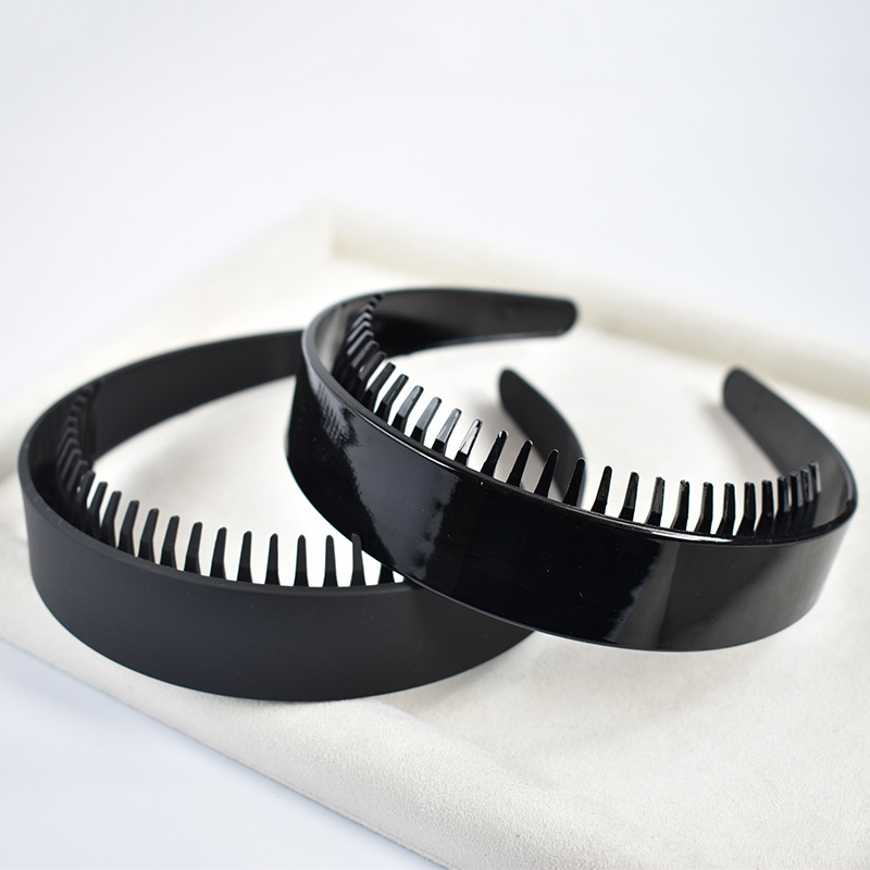 100g Weight Hair Band Hair Accessories Type 1 Piece Quantity Holiday, Daily Occasion ABS Material Solid Color Pattern Women's Gender Injection Molding Design Casual, Simple Style Style Women's Casual Simple Style Solid Color ABS Injection Molding Hair Band 2