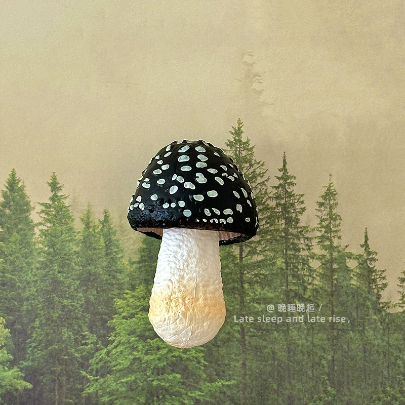 森林里的蘑菇~仿真蘑菇冰箱贴磁吸装饰品3d立体创意个性强力磁吸|undefined