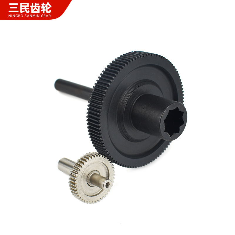 工厂供应工业齿轮 加工非标 机械零配件 铸铁03型执行器齿轮批发