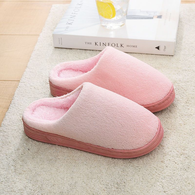 綿のスリッパを買って、女性の秋冬の家の室内の滑り止めの保温を買って、月子のカップルの毛のスリッパの男を厚くします。|undefined