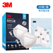 3M 9513 KN95���ַ������̳���ĭ����ϸ������͸��3D�����������