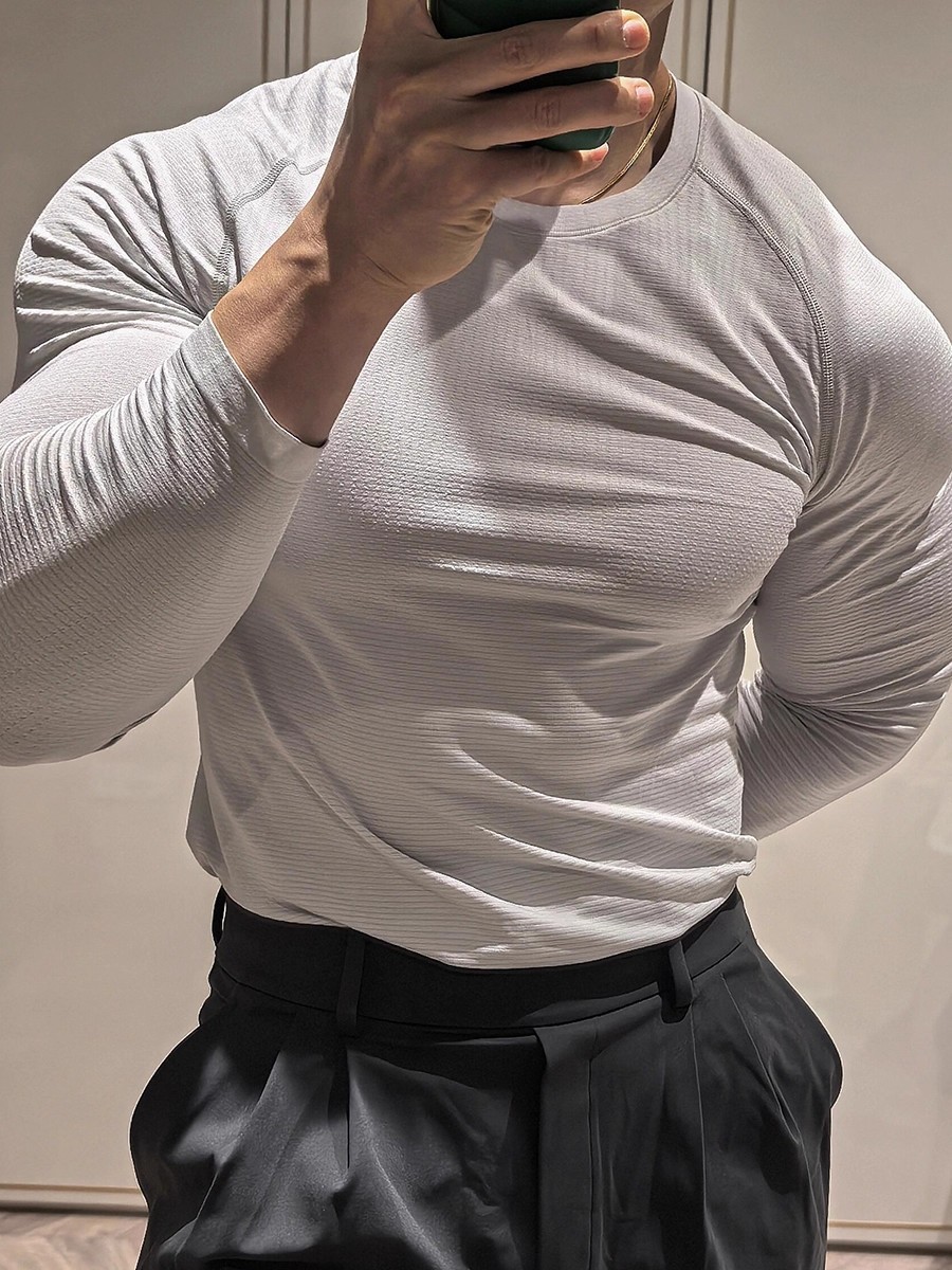 Men's Performance T-shirt Quick-dry Athletic Tee For Gym Training_voghion.com