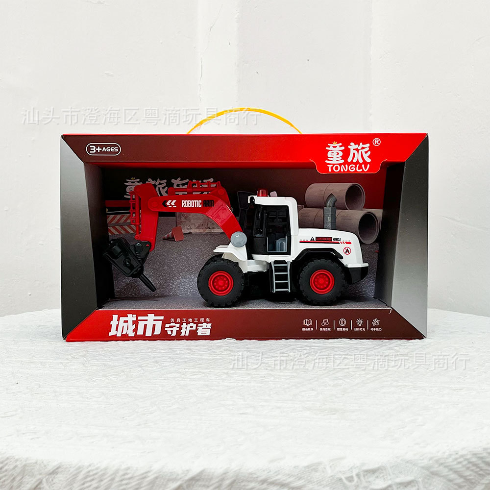 Juegos de videojuegos de la ciudad de puntos juguetes contarán historias ingeniería coche excavadora juguetes de niño agencia de regalos de renovación