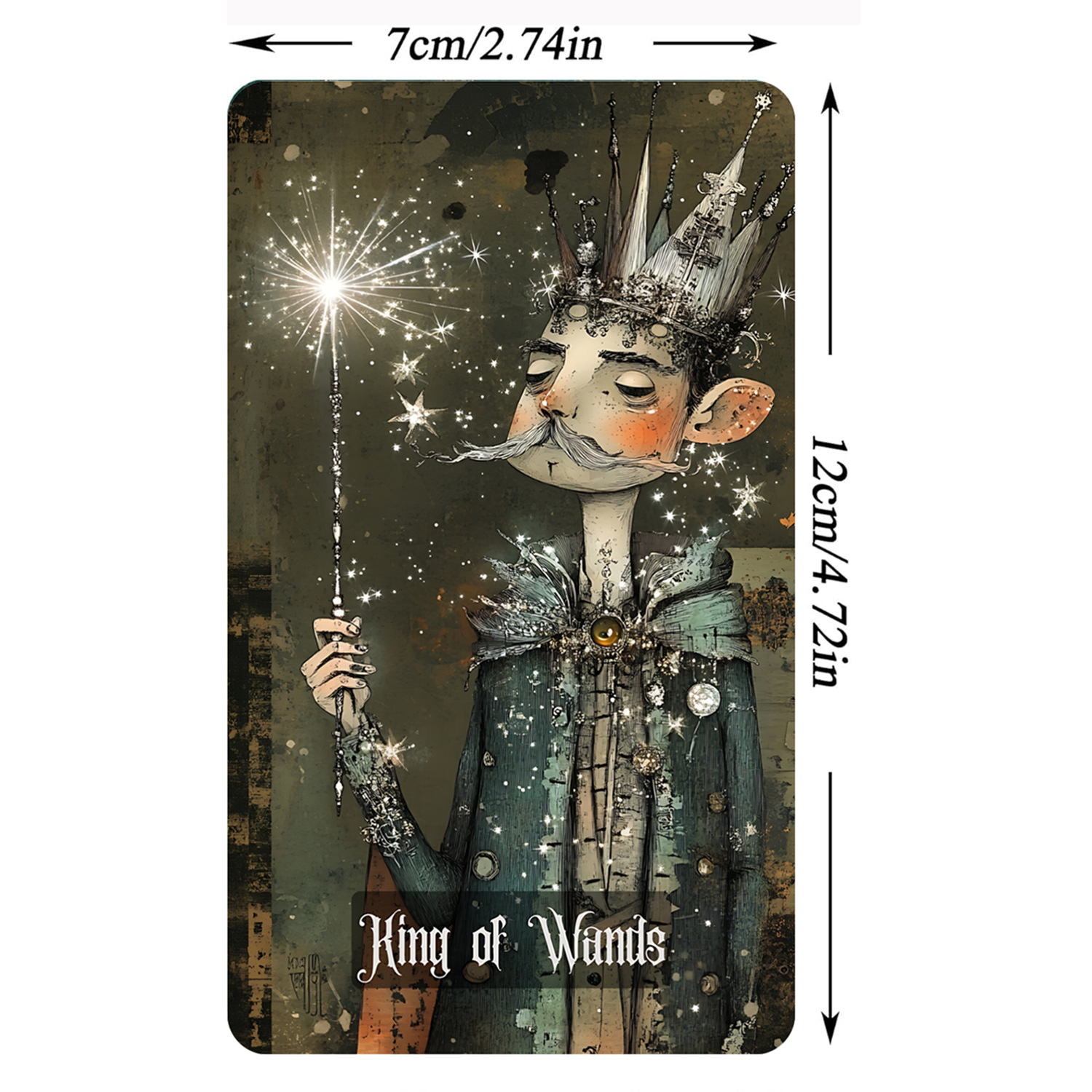 Cross-border Creative Tarot Board Game Cards, Shiny, New English Version Tarot_voghion.com