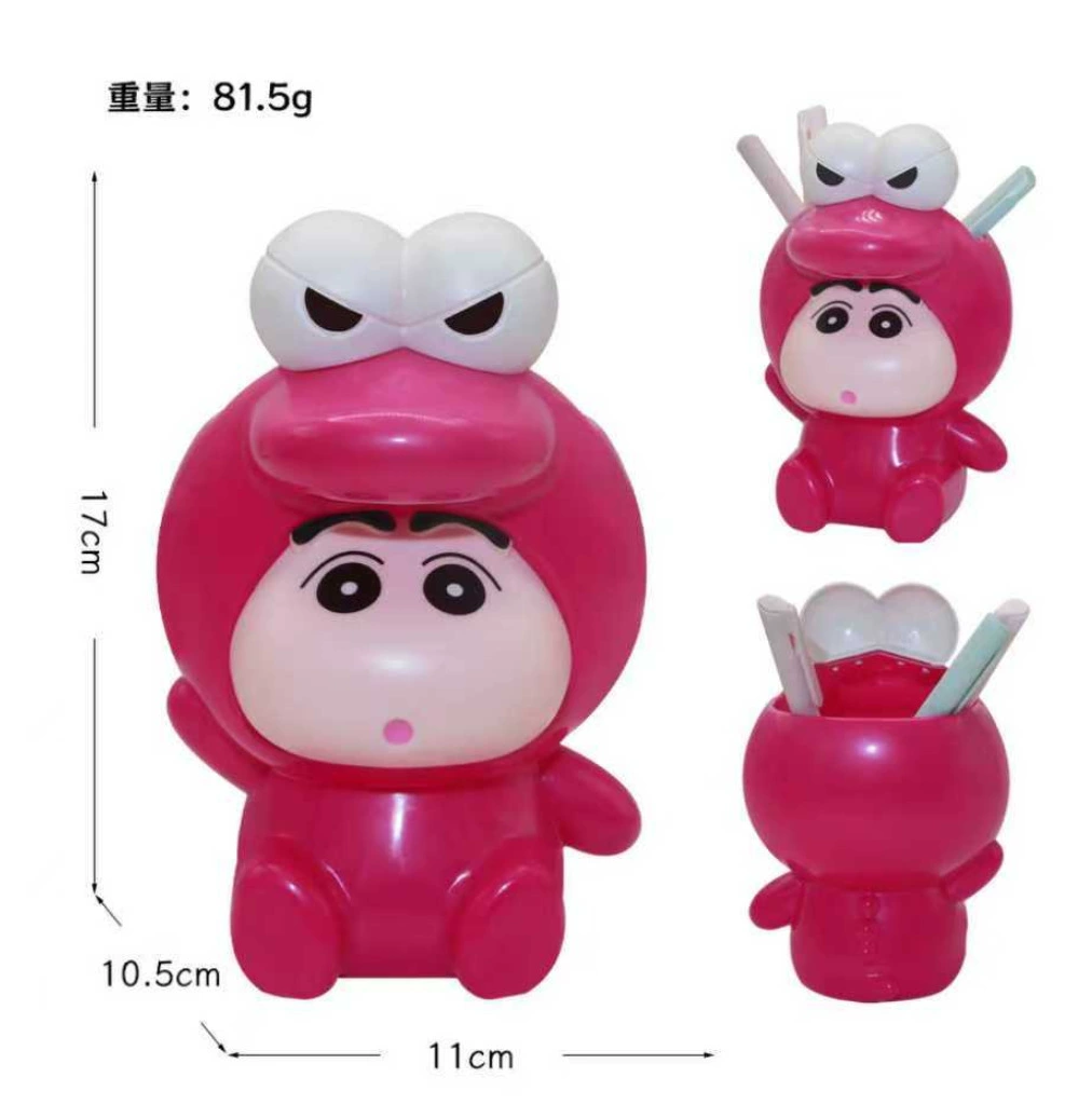 Подставка для ручек Sanrio (Kuromi / Hello Kitty), декоративный органайзер из пластика, 11,34×9,86×21,3 см