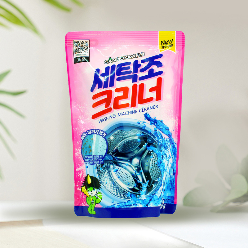 South Korea Shanqi washing machine inner tube cleaning agent washing machine tank cleaning powder 450g new packaging South Korea Shanqi washing machine inner tube cleaning agent washing machine tank cleaning powder 450g new packaging