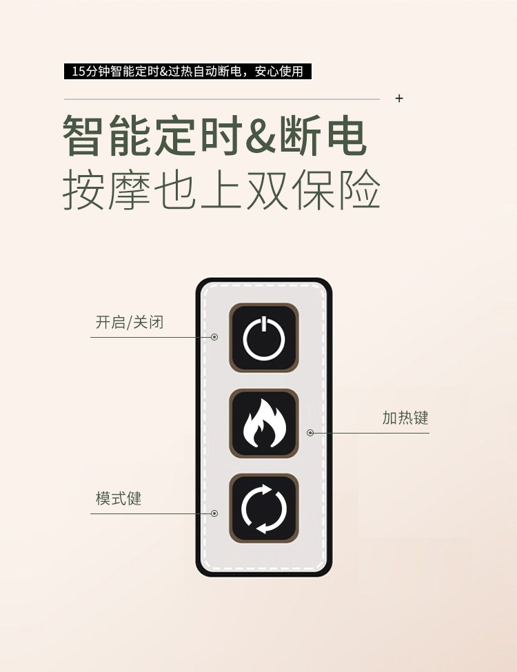 Suitable for the same genuine massage cushion and pillow available in 4S stores, for use in cars, offices, and homes as a waist massager