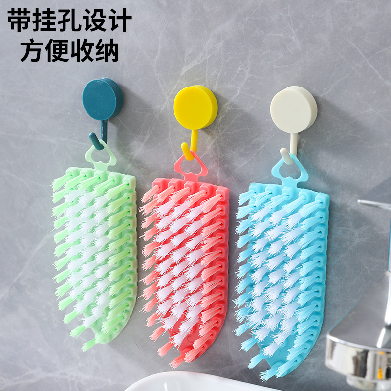 洗衣刷鞋子清洁刷可弯曲墙角刷软毛浴缸刷水龙头瓷砖刷多功能刷子|undefined