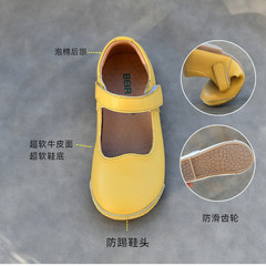 女童糖果色皮鞋春季單鞋真皮寶寶鞋20022休閒公主鞋軟底防踢
