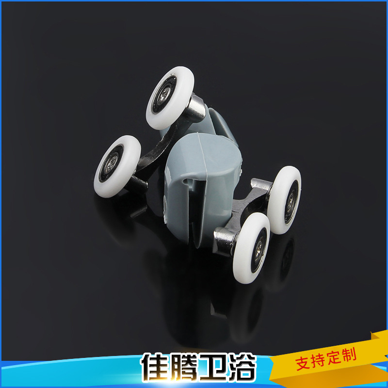 ドアと窓の滑車の古い浴室のガラスのドアの障子の滑車の部品|undefined