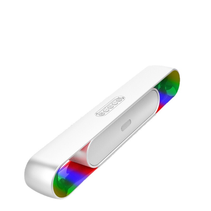 クロスボーダー R66 Bluetooth スピーカークールなカラフルなライトハイパワースピーカーステレオデスクトップスピーカーサブウーファー|undefined