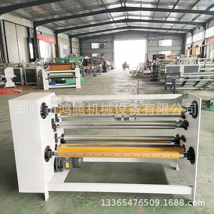 格栅线条pur热熔胶包覆机 集成墙板平贴机 移动架子 红外线纠偏