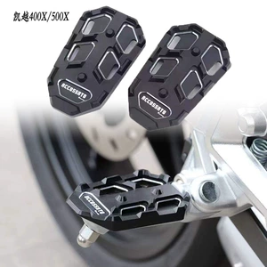 Applicable to Excelle 400X/500X modification, enlarged rear foot pad, widened rear passenger foot pedal, increased anti-skid pedal