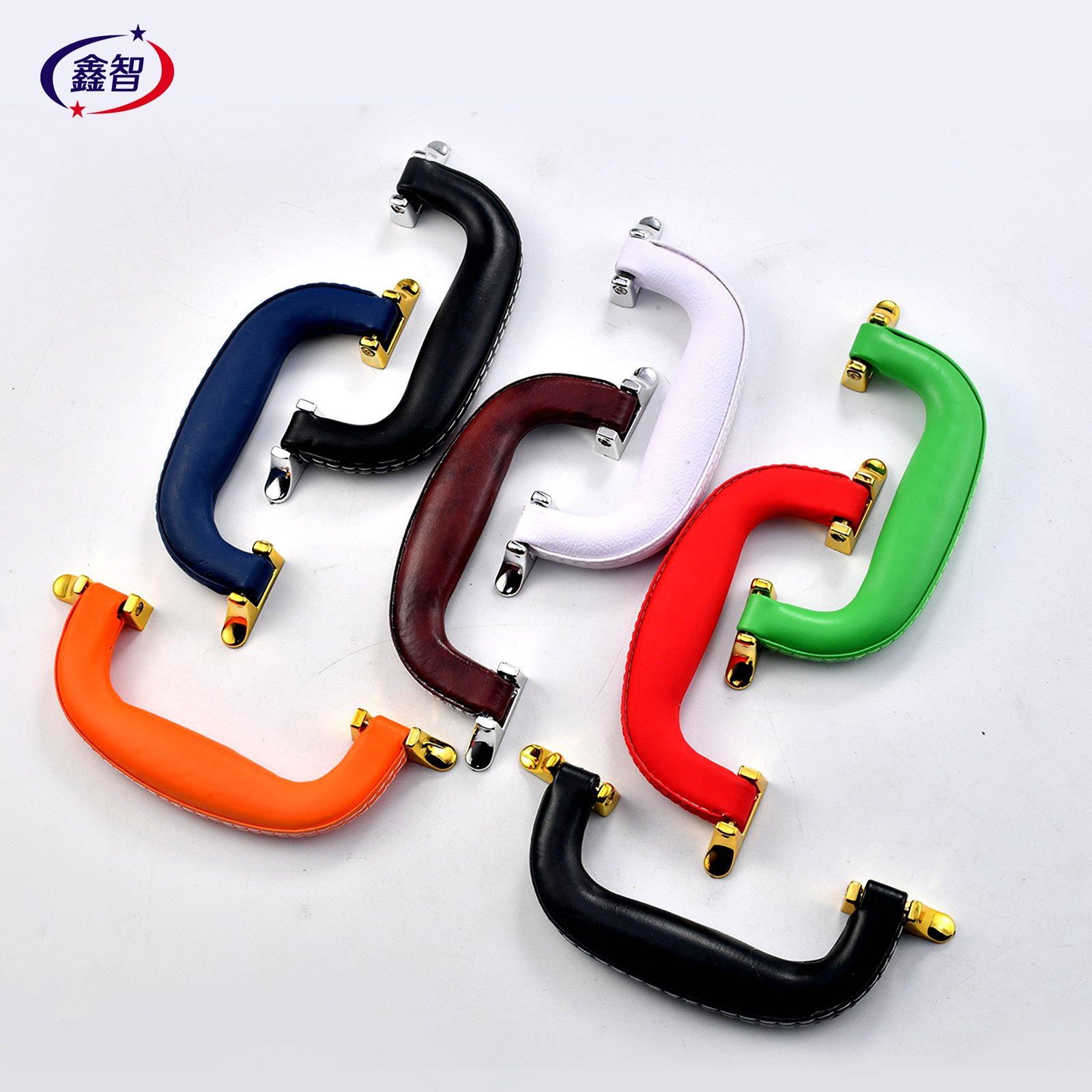 Supply of Hardware Leather Handles, Leather Box Handles, Wine Boxes, Gift Box Accessories, Plastic Handles, Slanted Handles, Luggage Accessories