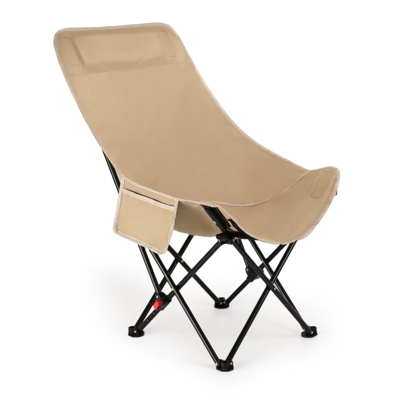 Fabricante silla de luna de alto respaldo portátil de tres marchas para ajustar la silla de campamento de ocio picnic taburete de pesca silla de playa al aire libre image 4