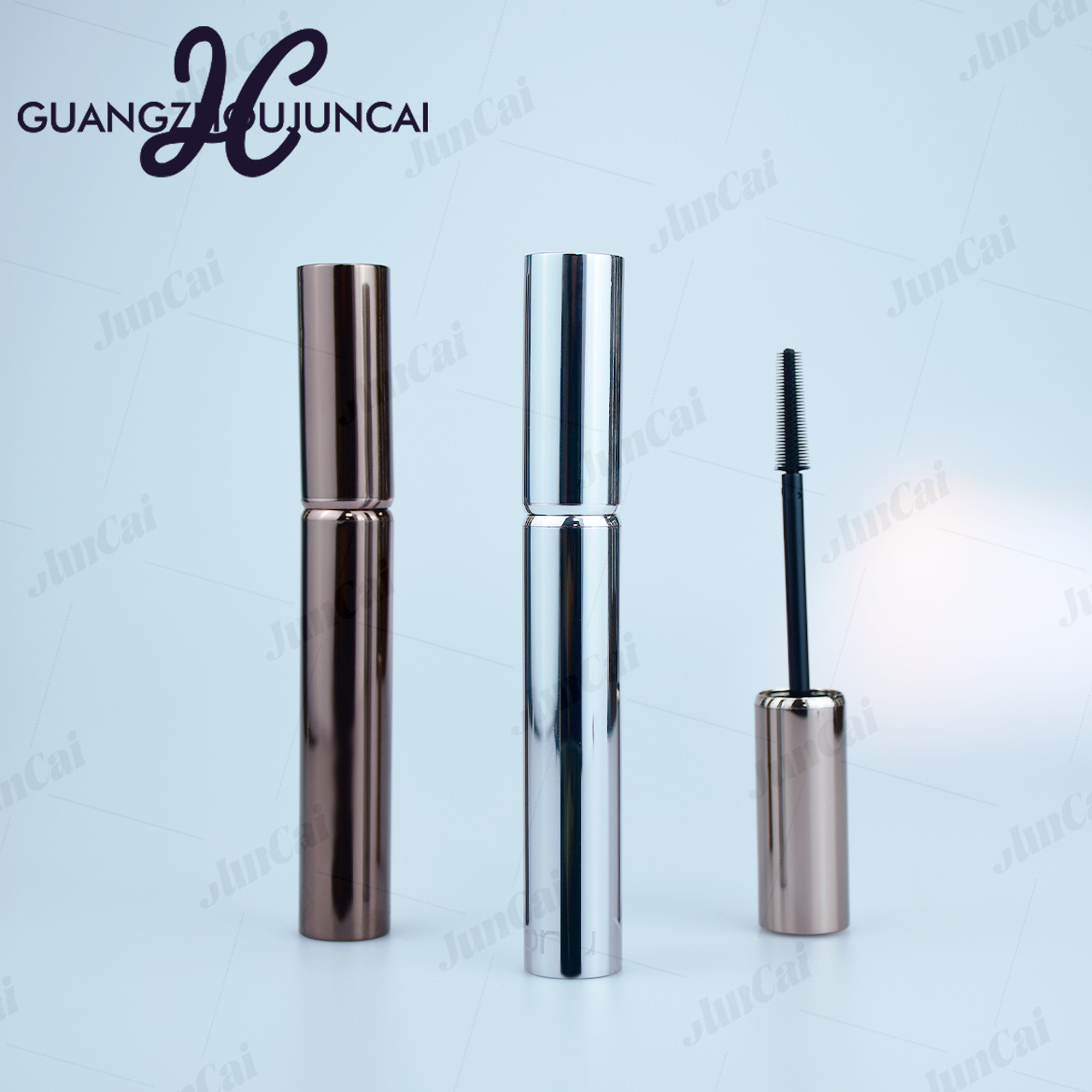 厂家 铝制圆形带中套睫毛膏管空管化妆品包材包装高品质