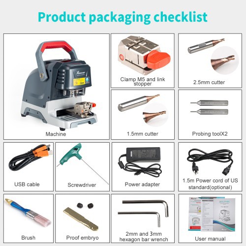 秃鹰Xhorse VVDI Condor DOLPHIN XP005数控汽车摩托车民用钥匙开