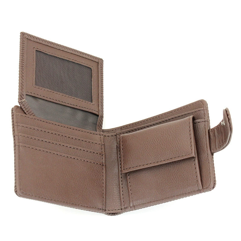 Short folding wallet, simple and elegant design, tear-off sheet