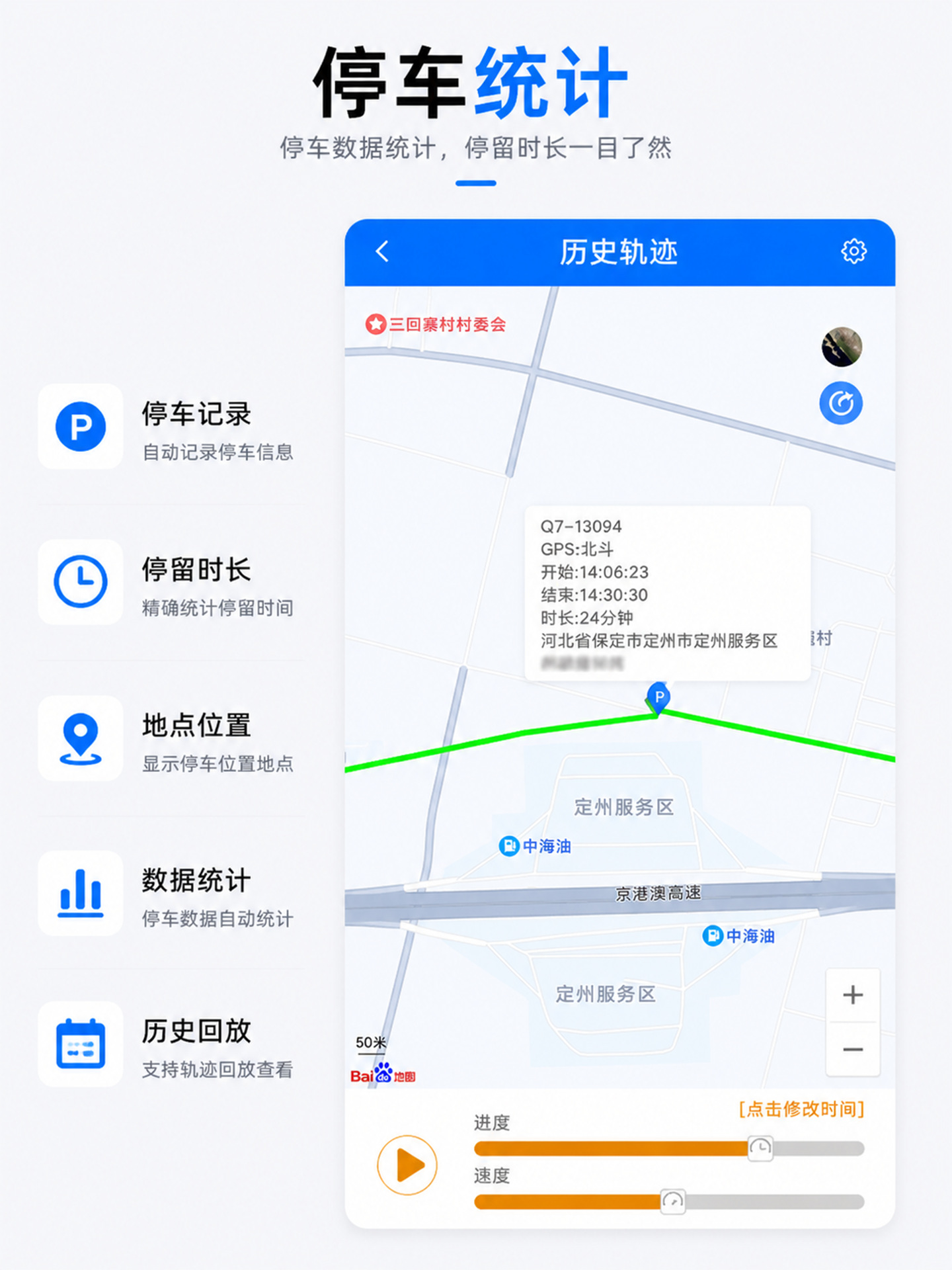 4G vehicle GPS tracker with wired Beidou system for car, motorcycle, electric vehicle, and truck fleet management, offering fuel and power cut-off features for smart transportation