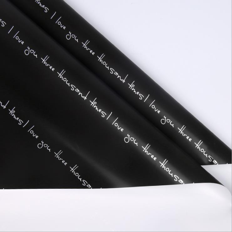 Fábrica de fiestas de flores nuevo papel de embalaje de flores de flor florista de flores de alto lujo papel de embalaje de regalos