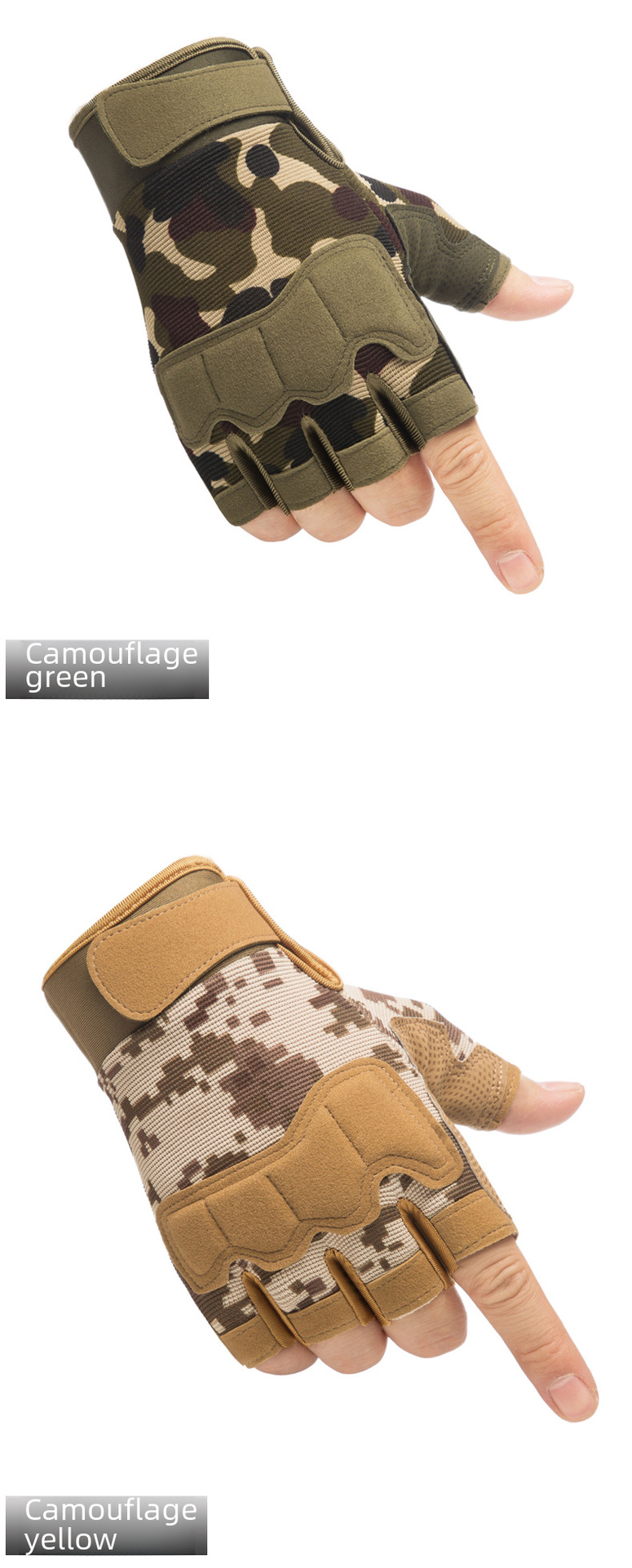Tactical gloves Tactical half-finger gloves Men's and women's outdoor paratrooper protective fishing gloves are comfortable and breathable_maomaolike.com