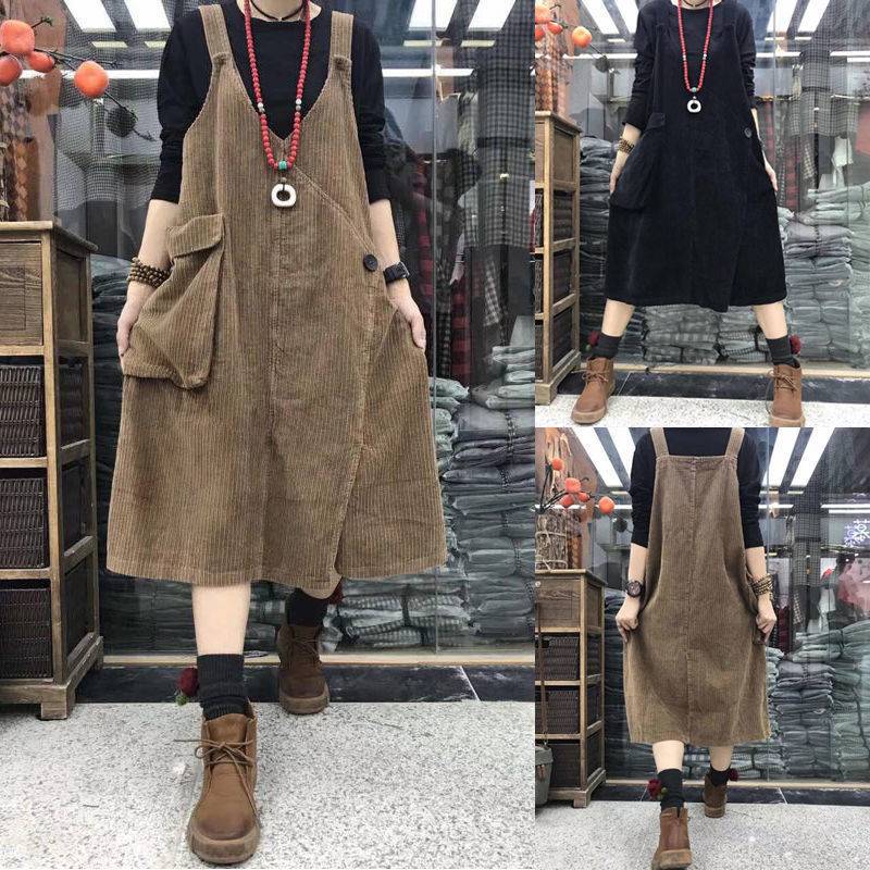  冬  S-3XL 大きいサイズ ワンピース