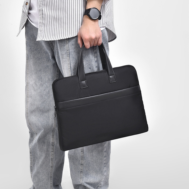 2024 nuevos hombres maletín ligero viaje de negocios portátil bolso de gran capacidad de archivos bolsa de ordenador portátil de cercanías