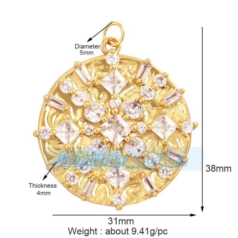 3g Weight Pendant Jewelry Making Type 16 * 21mm, 30*38mm, 31*38mm Jewelry Making Size Shell, Zircon Inlay Material DIY Jewelry Accessories Classification Hole 2~2.9mm, Hole 5~5.9mm Hole Size 1 Piece Quantity Copper Material Geometric Pattern Inlay Design Simple Style Style 1 Piece 16 * 21mm 30*38mm 31*38mm Hole 2~2.9mm Hole 5~5.9mm Copper Shell Zircon Geometric Pendant 5
