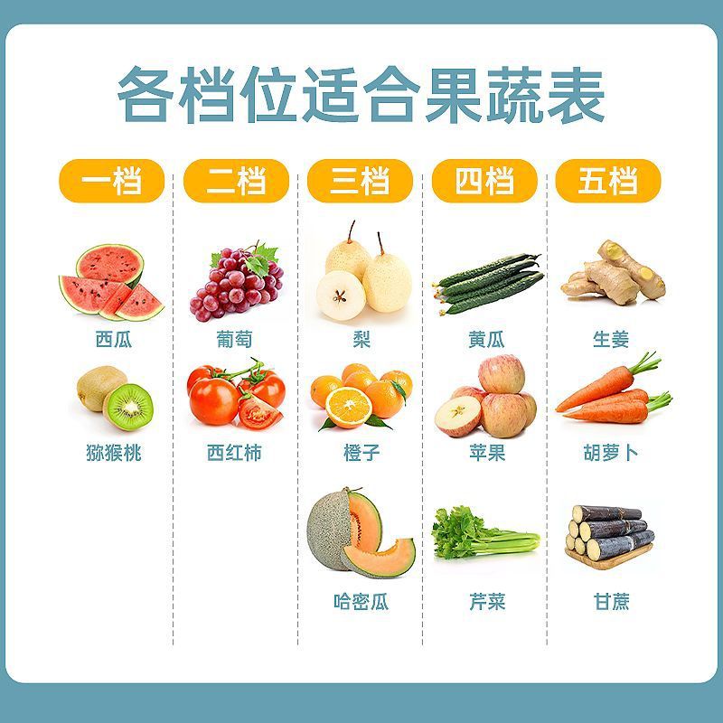 304 máquina de jugo de alta potencia comercial de gran calibre separación de jugo residual automática para caña de azúcar frita doméstica tienda de té de leche especial
