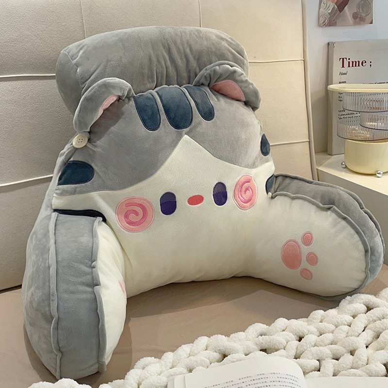 Gray cat medium [65x40cm suitable for chairs]