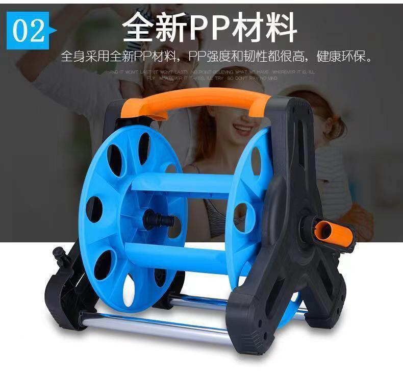 Free Shipping Water Pipe Storage Rack, Water Pipe Reel, Car Wash Water Gun Storage Artifact, Household Water Pipe Reel, Coil