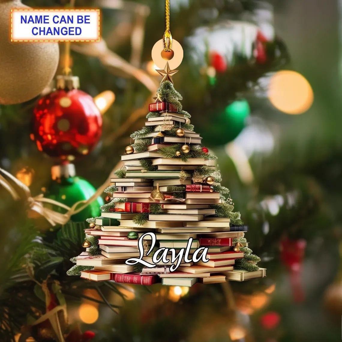 Nuevos productos transfronterizos de acrílico plano de simulación de pájaros colgante de decoración de Navidad árbol de Navidad colgante de decoración para el hogar image 32