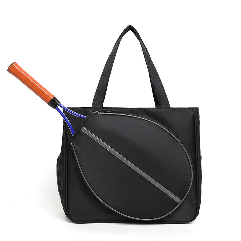 Bolsa de tenis transfronteriza venta caliente portátil de gran capacidad bolsa de pelota de alto valor de cara mujer hombro independiente bolsa de bádminton