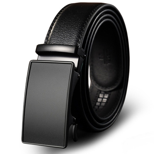 Belts for men wholesale high-end genuine leather automatic buckle cowhide belt men's business men's pants belt casual manufacturer