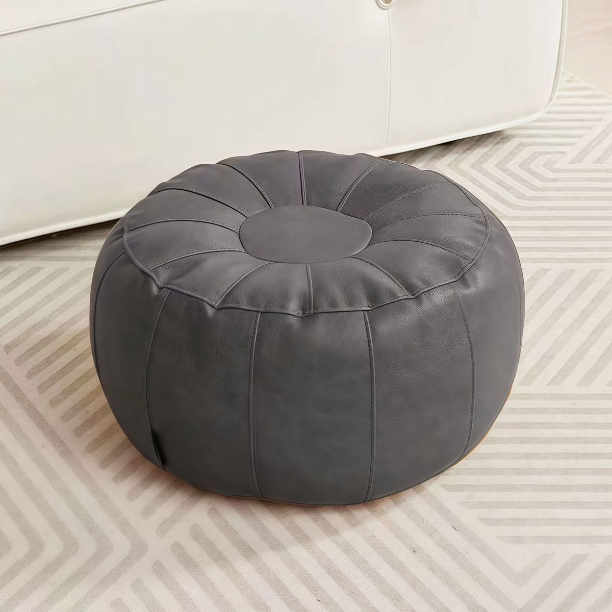 Sofá con almohadilla de zapata cubierta de zapata ociosas ropa vieja almacenamiento pie de asiento pie de sofá multifuncional pie de taburete