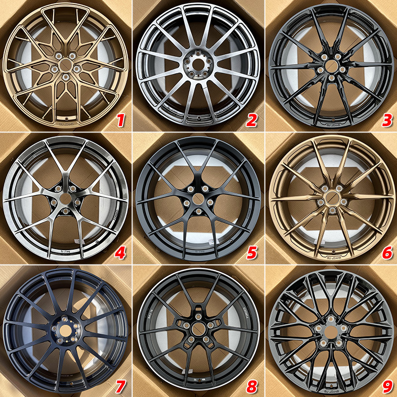 Suitable for Bbs Audi Mercedes-Benz Porsche 1819202122inch Modified Fixed Forged Wheels