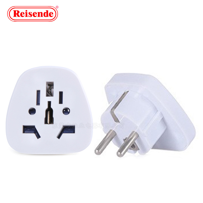 多功能插孔转欧规美规英规法德规旅行插头多国通用转欧标德标插头