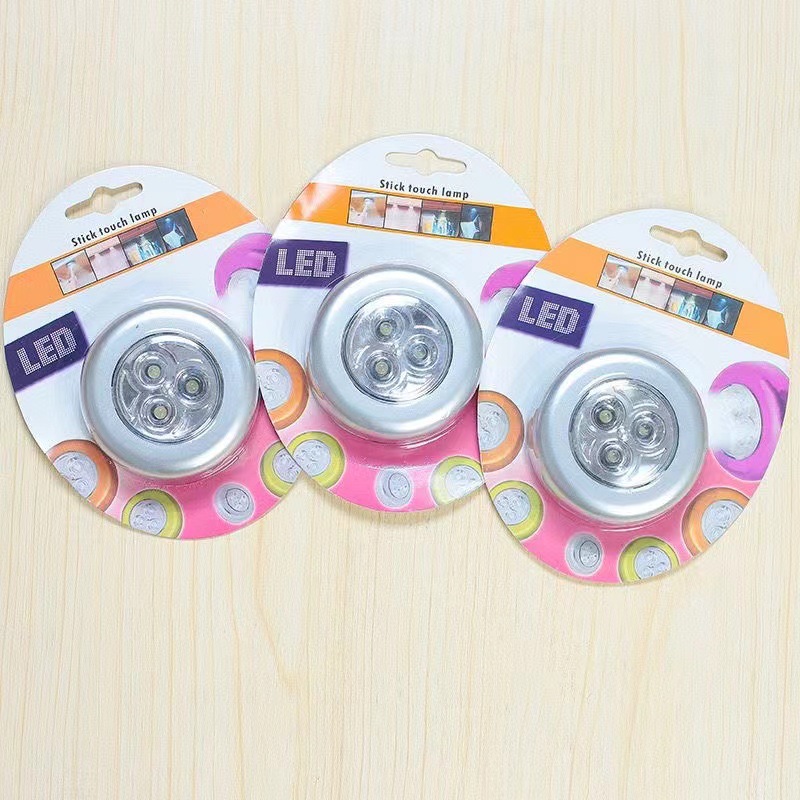 Creative circular touch LED LED Press the lights of the car trunk…