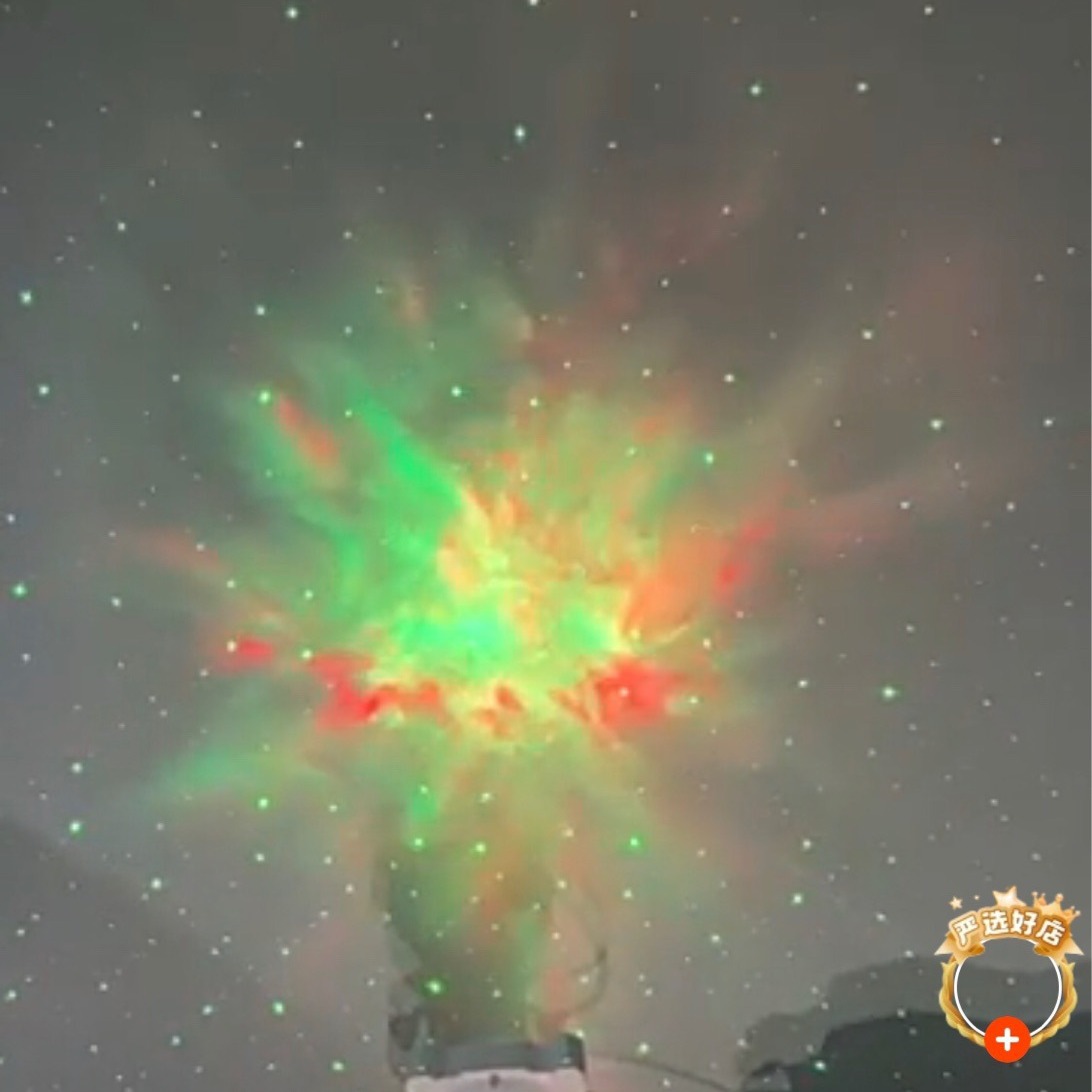 Al por mayor creativo LED láser transfronterizo fantasía colorido control remoto cúpula luz estrellado luz mini lámpara de proyección ASTRONAUTA