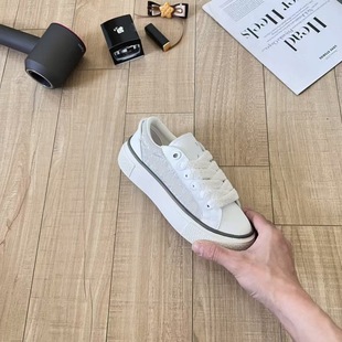 High Version European B33 Genuine Leather Suede Panel Shoes D Brand Jacquard Letter Thick-Soled Height-Increasing Lace-Up Couple Casual Shoes