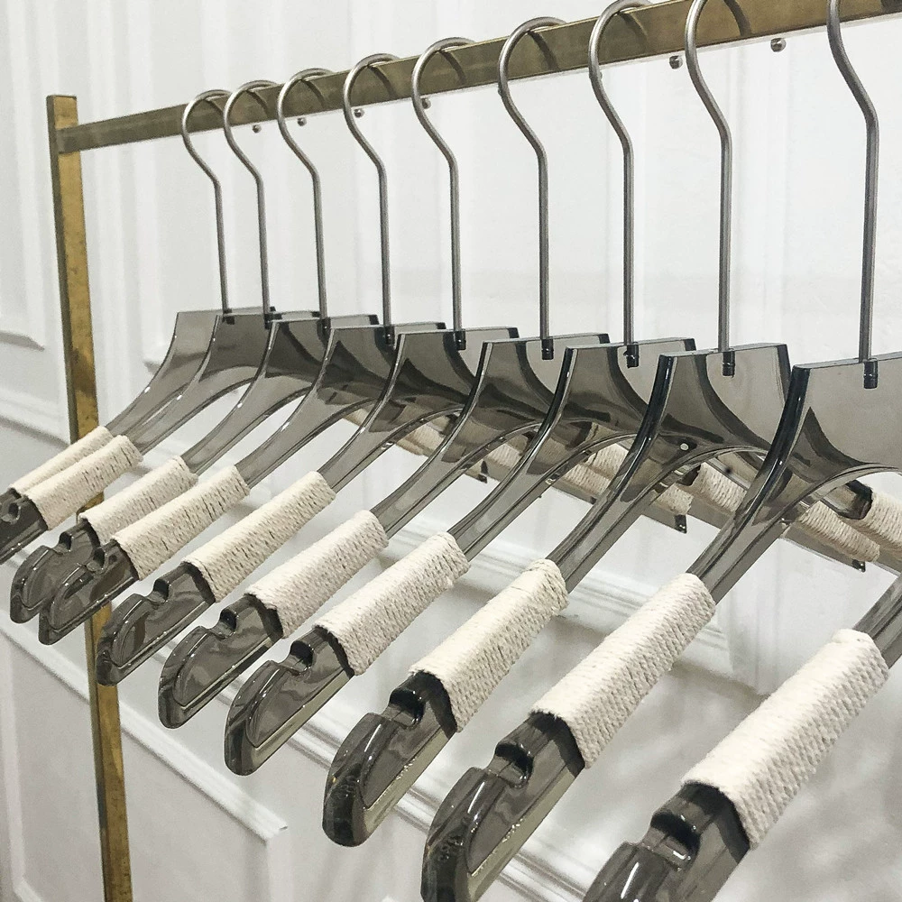 Дымно-серая вешалка акриловая прозрачная вешалка для одежды специальная одежда для одежды