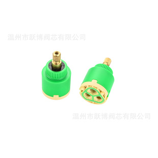 Bathroom Faucet Valve Core 25mm Classic Mixer Faucet Switching Water Function Accessories Ceramic Dial Copper Valve Stem