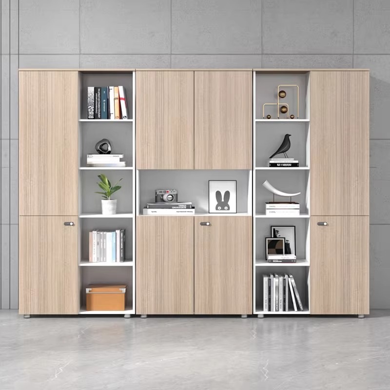 Moderno simple tablero jefe escritorio gerente oficina de lujo ligero gran escritorio combinación de muebles de oficina para llevar a cabo la hoja de ingeniería