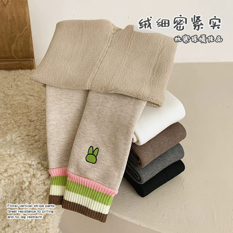 Теплые л leggings, детские брюки, зимние колготки, для подростков