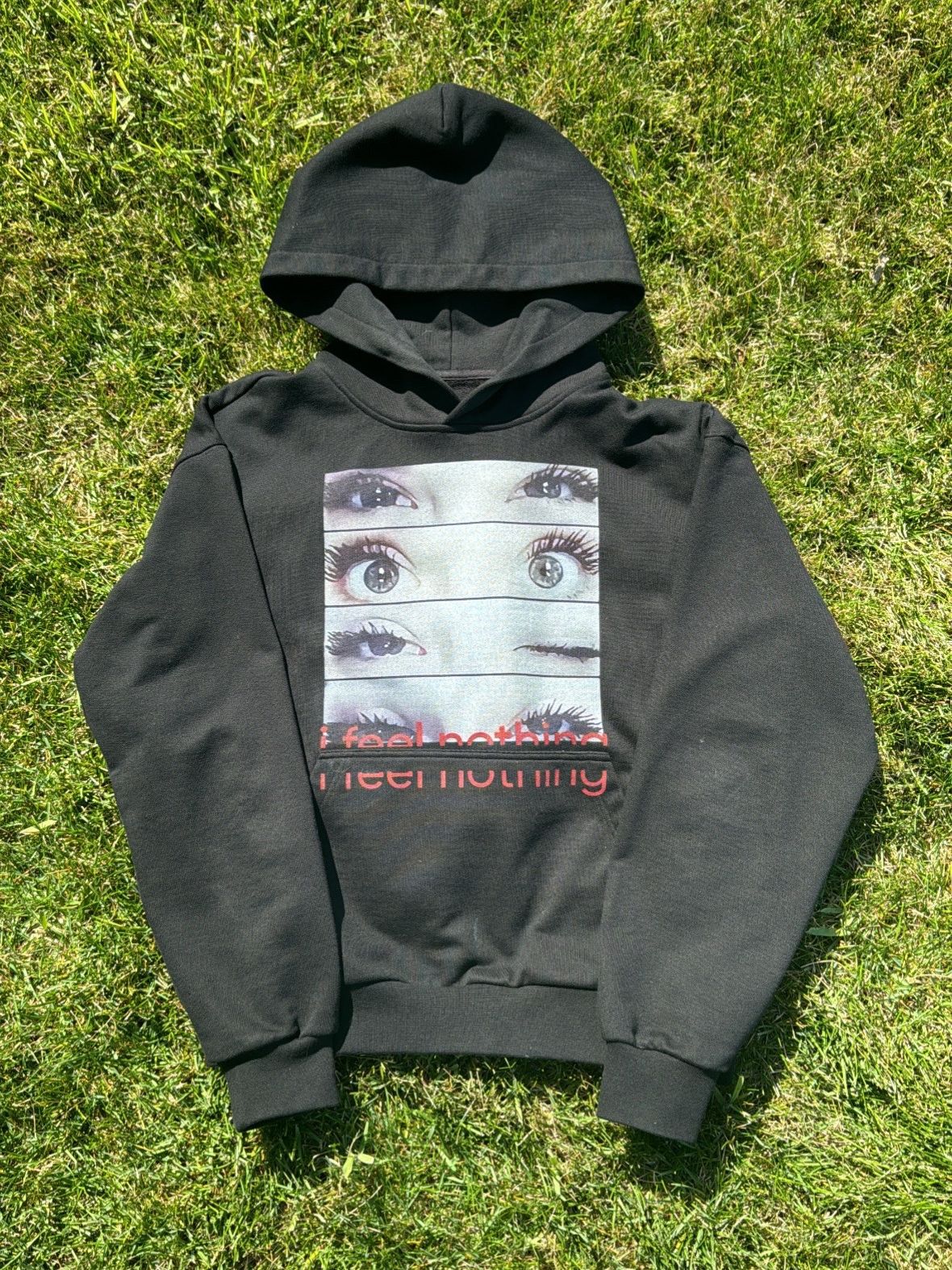 Men's Clothing Dark Print Sweatshirt Long Sleeved Pullover Hoodie Retro Jacket Street Trend Y2k European And American Ins Personality_viptrois.com