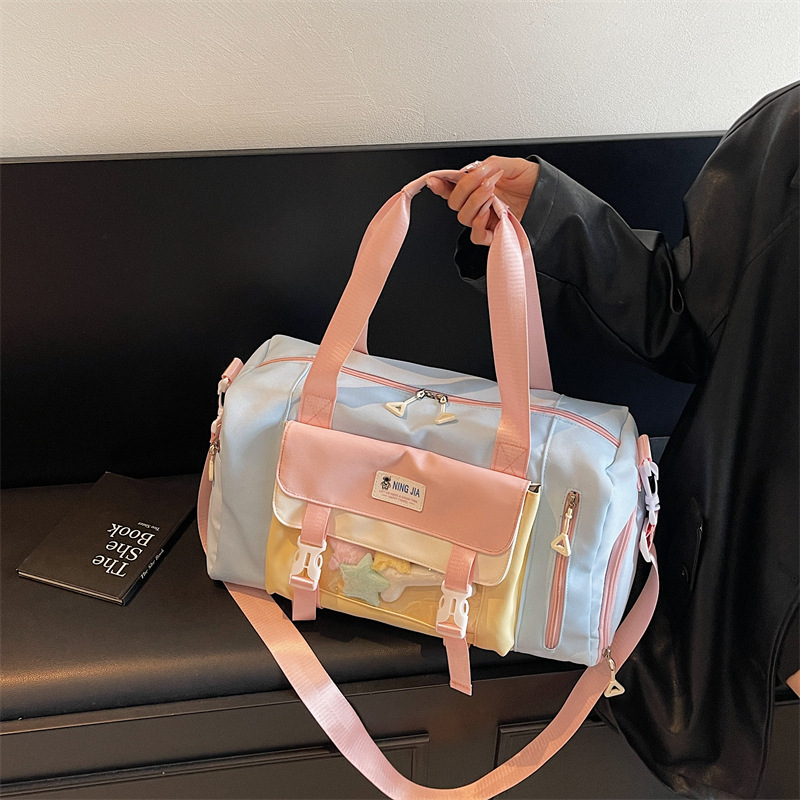 Lightweight Large-Capacity Travel Bag for Women 2025 New Dry and Wet Separation Fitness Bag High-End Short-Distance Business Trip Luggage Bag