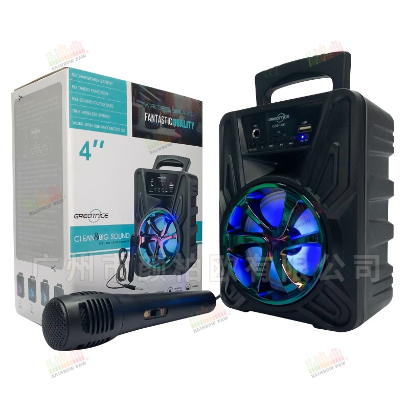 CTS series factory wholesale GTS series GTS-1781 outdoor portable 4-inch wireless Bluetooth speaker CTS series factory wholesale GTS series GTS-1781 outdoor portable 4-inch wireless Bluetooth speaker