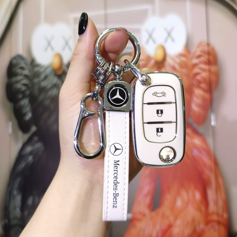 Для Mercedes-Benz смарт-чехол для ключей складной Mercedes-Benz Smart Elf Fortwo пряжка для женщин ForFour защитный чехол